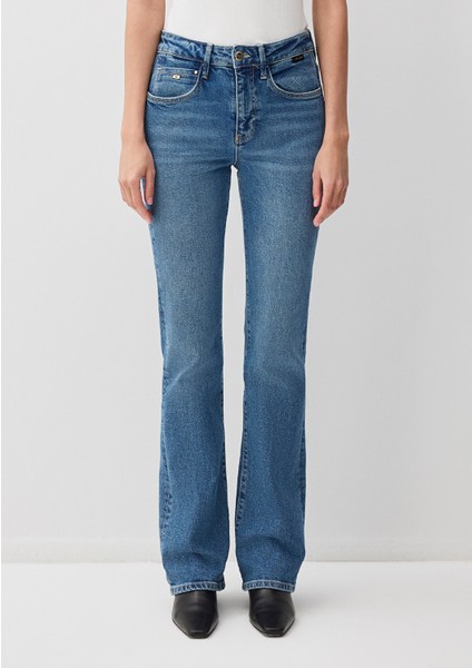 Maria Gold Premium Indigo Mavisi Jean Pantolon 101225-89220