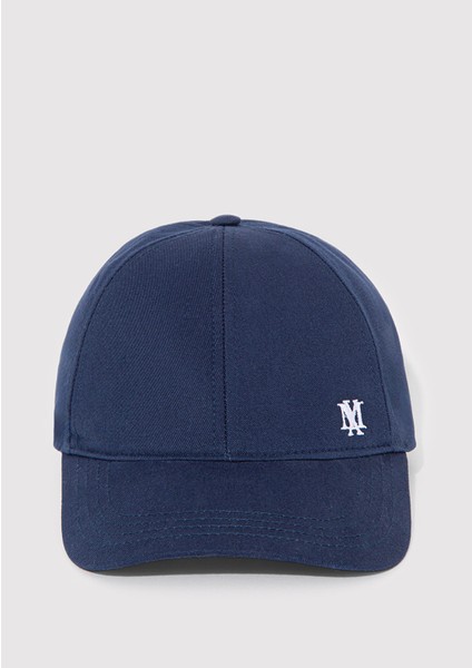 Mühür Logo Nakışlı Lacivert Şapka 0911882-34606