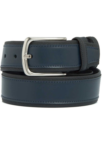 Lacivert Hakiki Deri Erkek Kemer - S1EK00000312-B20 indirimleri