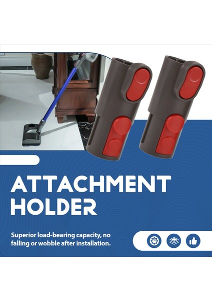 V6 V7 V8 V10 V11 Elektrikli Süpürge Bağlantı Istasyonu Için 2 Adet Adaptörlü Aksesuar Tutucu (Yurt Dışından) fırsatları