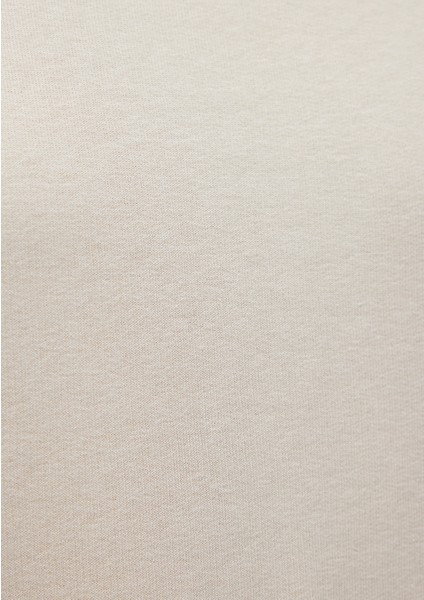 Bisiklet Yaka Bej Sweatshirt 0S10161-70322