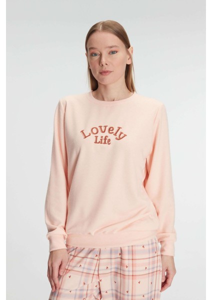 Arias Closet Pamuklu Kışlık Uzun Kol Kadın Pijama Takım fırsatları