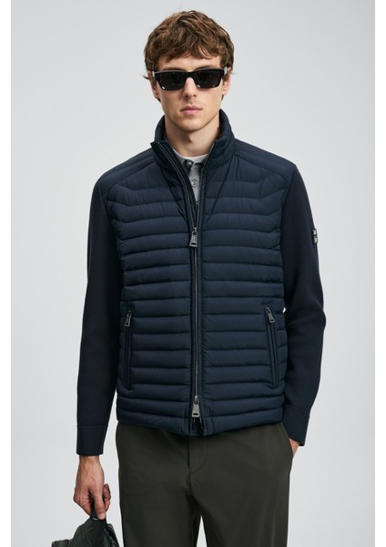 Kapitoneli Regular Fit Dik Yaka Mont Erkek Mont 112120244