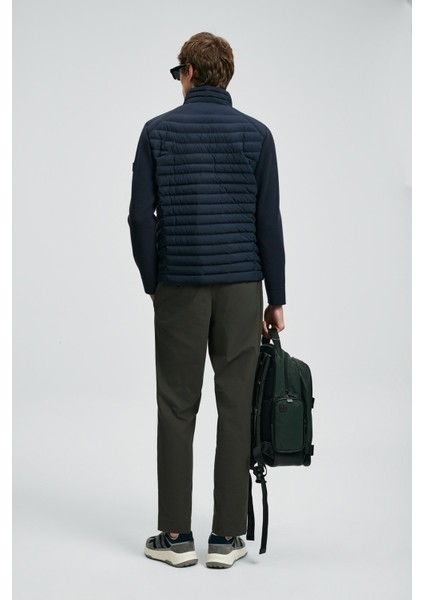 Kapitoneli Regular Fit Dik Yaka Mont Erkek Mont 112120244