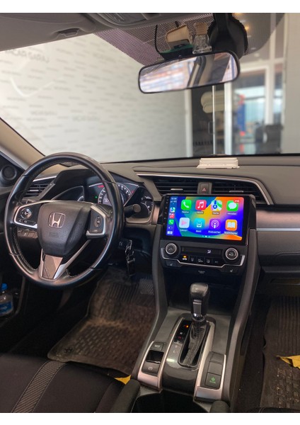 Honda Cıvıc Fc5 2016-21 9" Uyumlu Android Multimedia Gerçek 4/64 Kablosuz Carplay Geri Görüş Kameralı fırsatları
