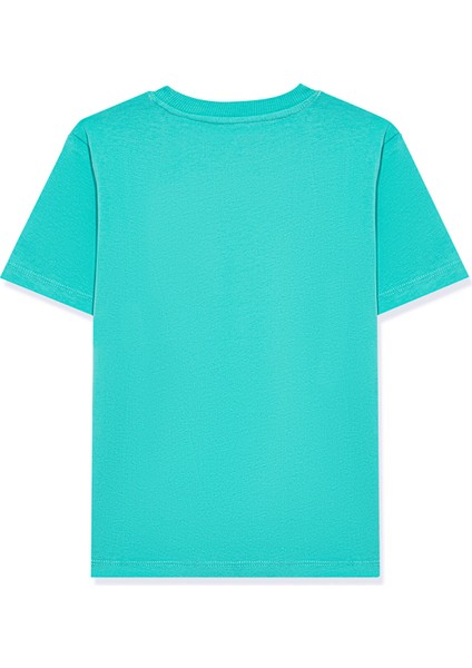 Mavi Logo Baskılı Yeşil Tişört 7610109-71724