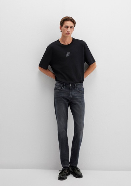 Jake Mavi Pro Vintage Koyu Gri Smoke Jean Pantolon 0042286535