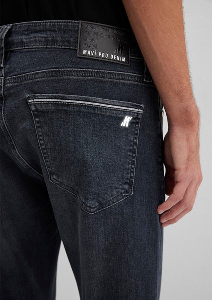 Jake Mavi Pro Vintage Koyu Gri Smoke Jean Pantolon 0042286535