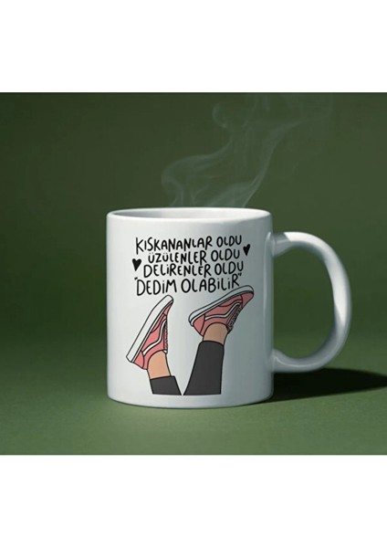 Eğlenceli Özel Tasarım Porselen Kupa Bardak