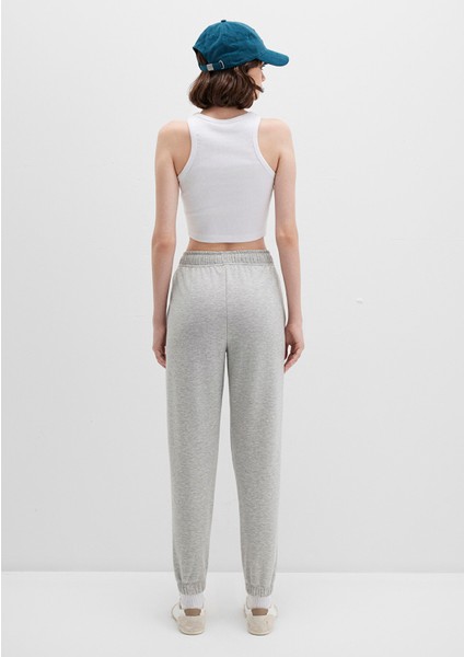 Gri Basic Eşofman Altı 1600823-32175