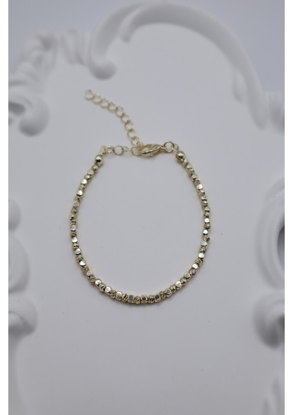 Kadın Kararmaz Bileklik 14K Özel Kaplama Küp-Dorika Bileklik fiyatları