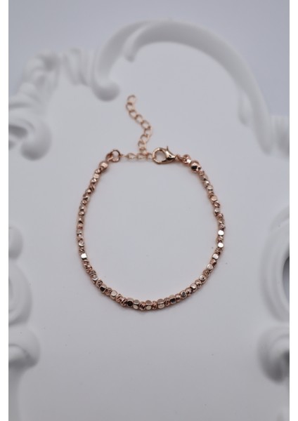 Kadın Kararmaz Bileklik 14K Özel Kaplama Küp-Dorika Bileklik fırsatları