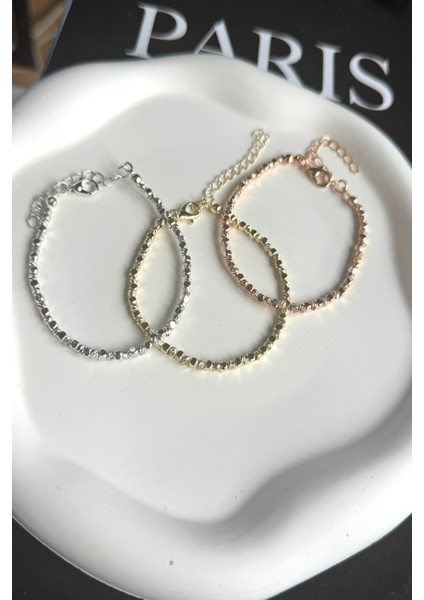 Kadın Kararmaz Bileklik 14K Özel Kaplama Küp-Dorika Bileklik indirimleri