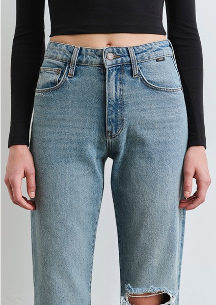 Barcelona Mavi Jeans Extra Gölgeli Açık Mavi Jean Pantolon 101047-90494