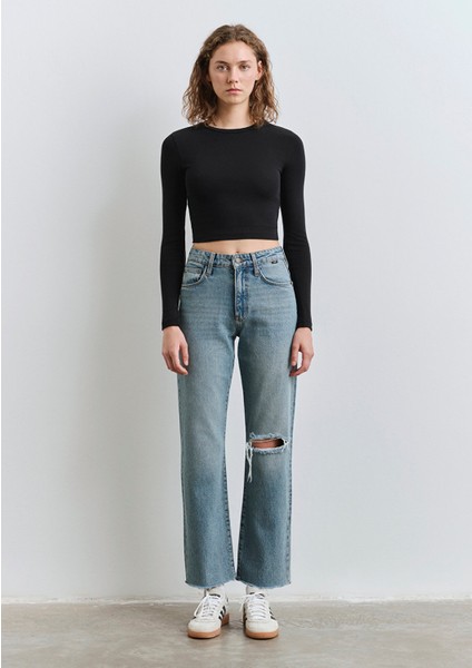 Barcelona Mavi Jeans Extra Gölgeli Açık Mavi Jean Pantolon 101047-90494