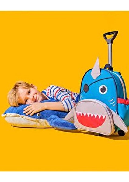 Köpek Balığı Çekçekli Sırt Çantası modelleri