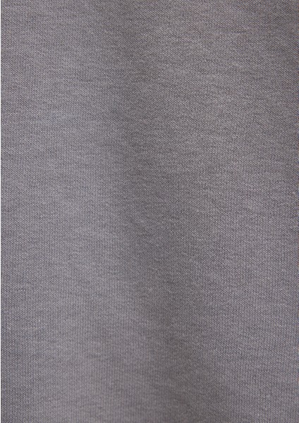 Bisiklet Yaka Gri Sweatshirt 0S10404-70076