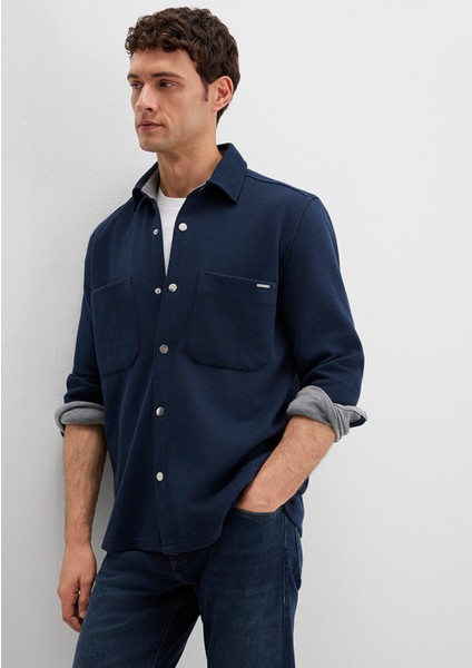 Mavi Black Lacivert Cepli Gömlek 0211771-80872
