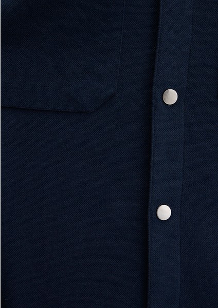 Mavi Black Lacivert Cepli Gömlek 0211771-80872