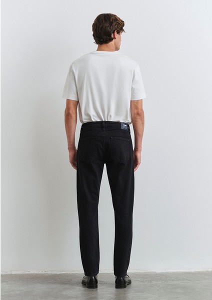 Milan Classic Denim Yıkamalı Siyah Jean Pantolon 0081090642