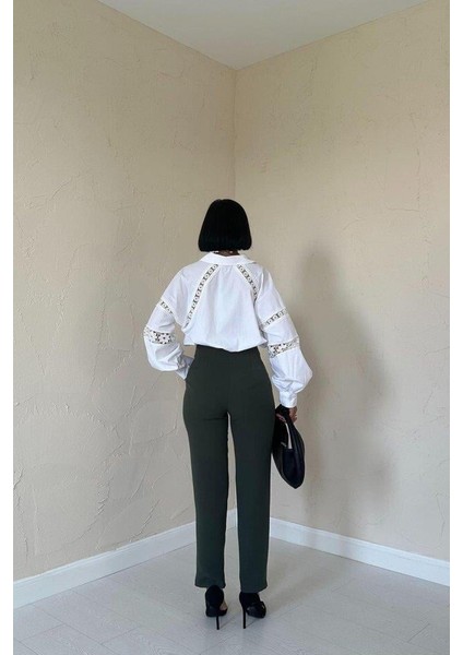 Haki Pensli ve Dar Paça Pantolon fırsatları