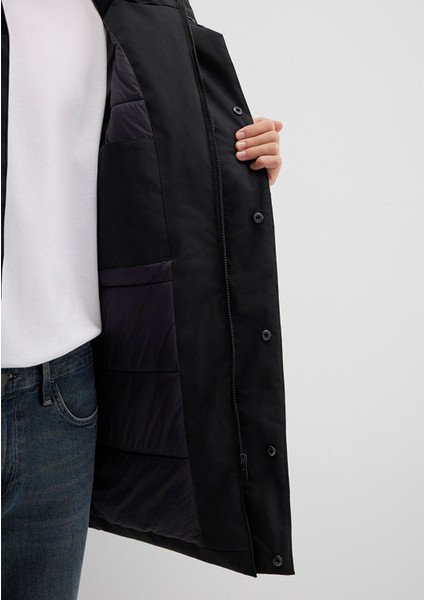 Mavi Black Kapüşonlu Siyah Parka 0110256-900