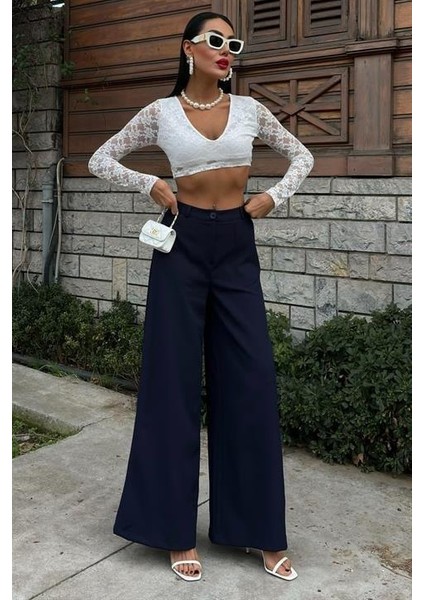Bol Paça Palazzo Pantolon 0080 indirimleri