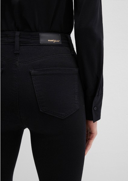 Serenay Gold Shape Siyah Jean Pantolon 100980-35248