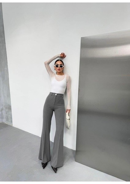 230 gr Poly Viscose Full Lycra Ispanyol Paça Pantolon