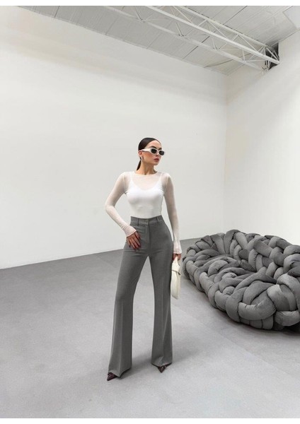 230 gr Poly Viscose Full Lycra Ispanyol Paça Pantolon modelleri