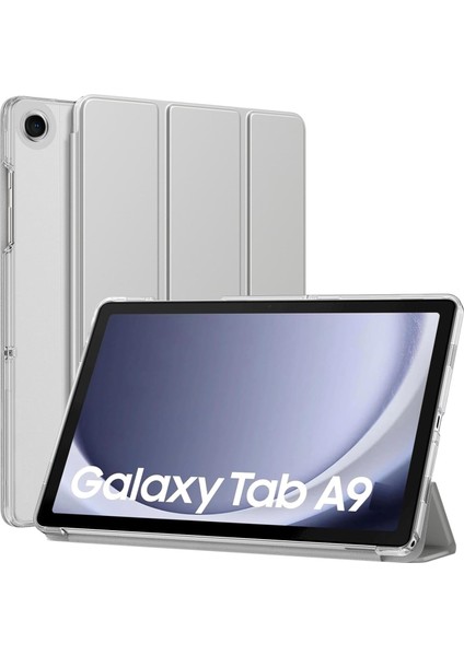 Samsung Galaxy Tab A9 8.7 inç Tablet Kılıfı Akıllı Smart Katlanabilir Renkli Kapak SM-X110 (Uyumlu)