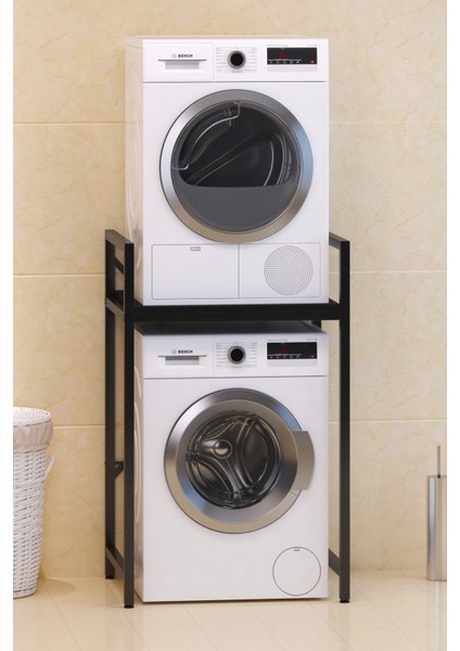 Çamaşır Makinası ve Kurutma Makinası Rafı Çamaşır Makinası Üstü Banyo Düzenleyici Raf modelleri