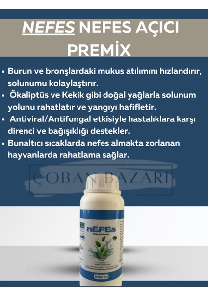 Nefes Nefes Açıcı Premix 500 ml