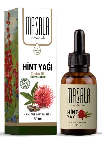 Hint Yağı Soğuk Pres 50 ml Cilt Koruma ve Emülgatör Özelliği ile