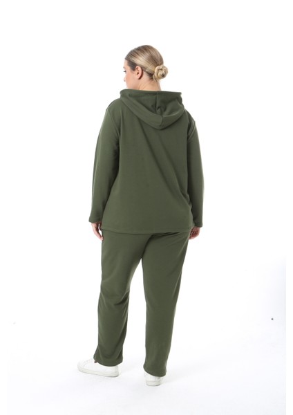 Kadın Büyük Beden Kışlık Viskon Siyah Alt Üst Takım fırsatları