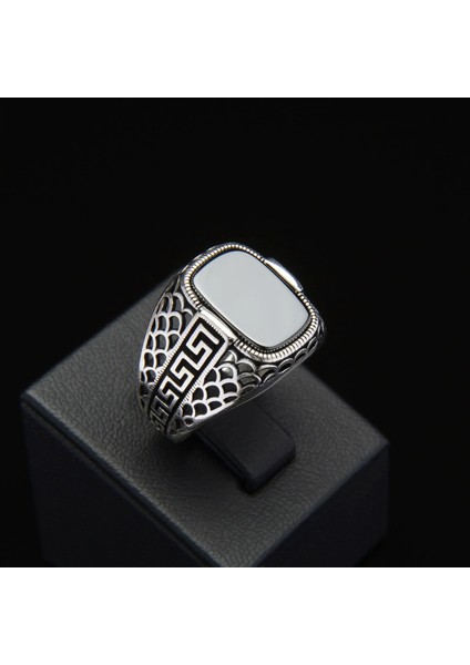 716A Siyah Zirkon Gümüş Yüzük fiyatları