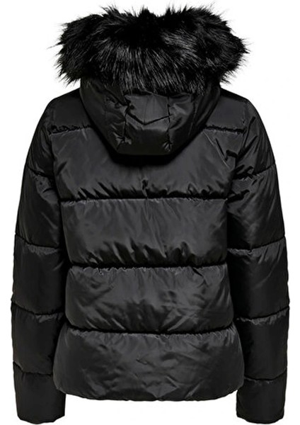 15205638 Kadin Mont - Siyah indirimleri