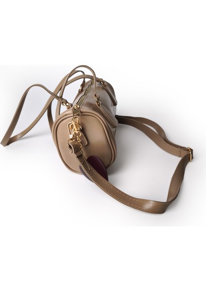 Moon Lumira Omuz Çantası Vizon fırsatları