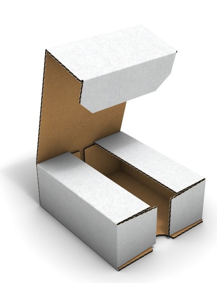 Ondüle 8,5x7,3x3,5 cm Testliner E-Ticaret Kargo Gönderi Kutusu
