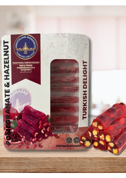 Nar Fındıklı Lokum 125 gr – Türk Lokumu Hediyelik Tatlı fırsatları