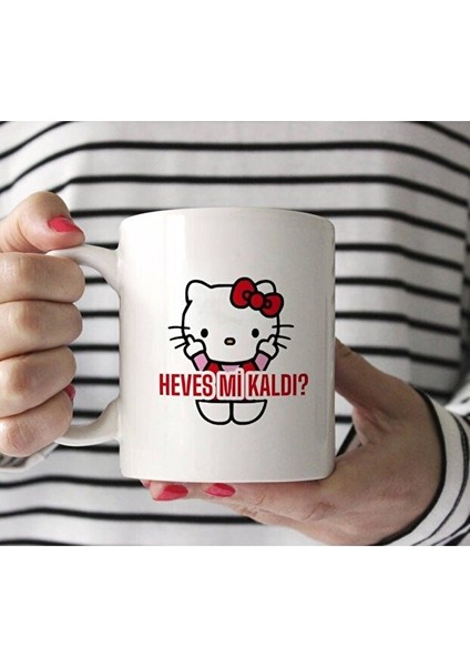 Hello Kitty Heves Mi Kaldı Kupa Bardak
