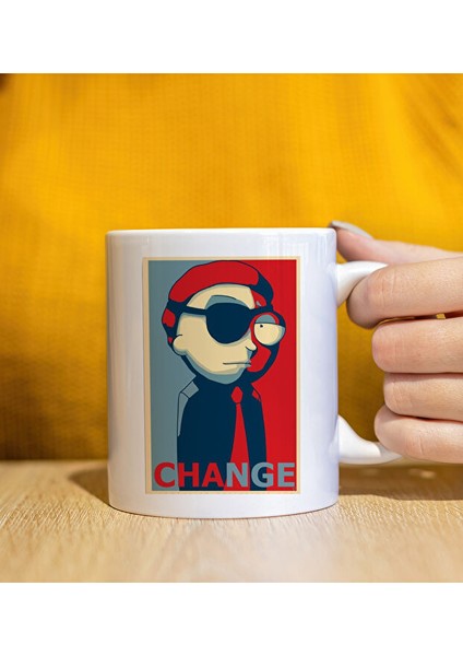 Rick And Morty Baskılı Kupa Bardak