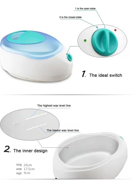 Parafin Ağda Makinesi, Parafin Isıtıcıbasit Güzellik Salonu ve Ev Için ,el- Ayak Bakımı Için Ağda-Parafin Makinası