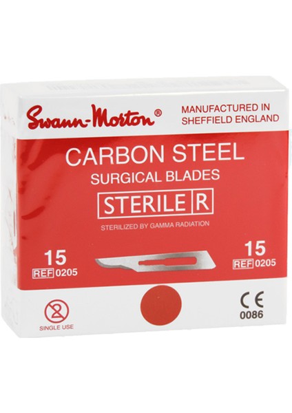 Cerrahi Bıçak Karbon Steril 1 Kutu 100 Adet