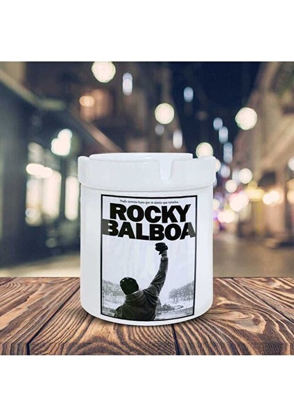 Kahraman Rocky Balboa Baskılı Küllük