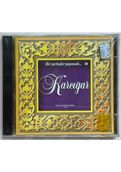 Türk Sanat Müziği Seçmeleri Karcığar CD (Jelatininde Sıfır Orijinal Dönem Baskı Cd)