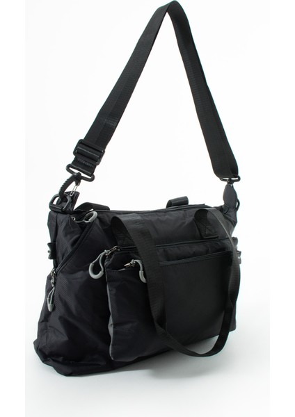 Genişleyebilir Yan Fermuarlı Paraşüt Kumaş Ayarlanabilir Omuz Çantası modelleri