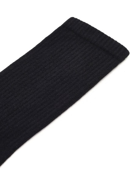 Erkek Siyah Pamuk Uzun Çorap 000A2C35116F fırsatları