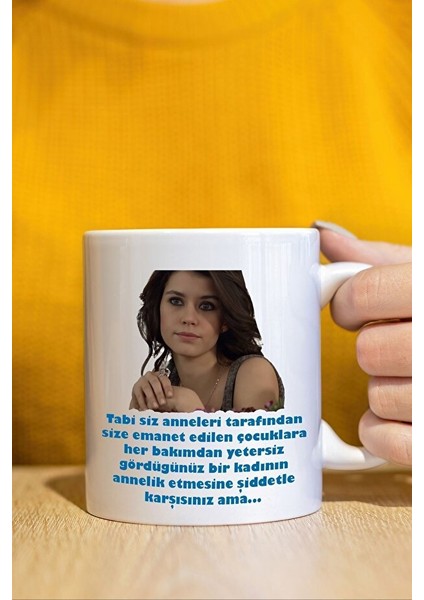 Aşkı Memnu Bihter Tabi Siz Anneleri Kupa Bardak