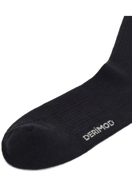 Erkek Siyah Pamuk Uzun Çorap 000A2C35116F indirimleri